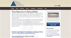 Desktop Screenshot of mi-seniors.net